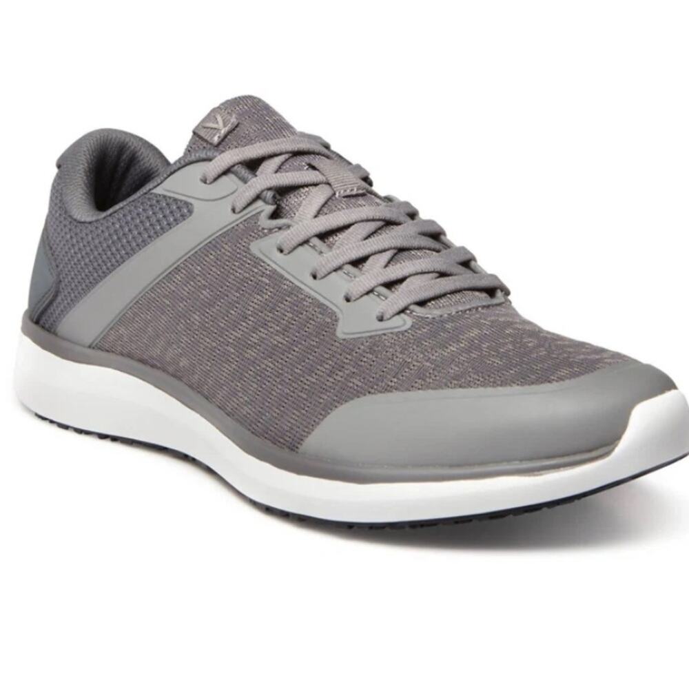 Vionic Landon Mens Grey Gray Professional Sneaker size 10